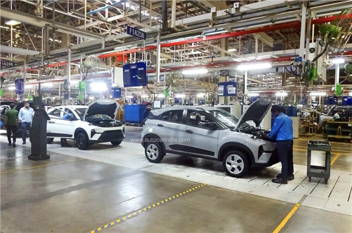 Tata Nexon Sanand plant Tata Nexon Sanand plant
